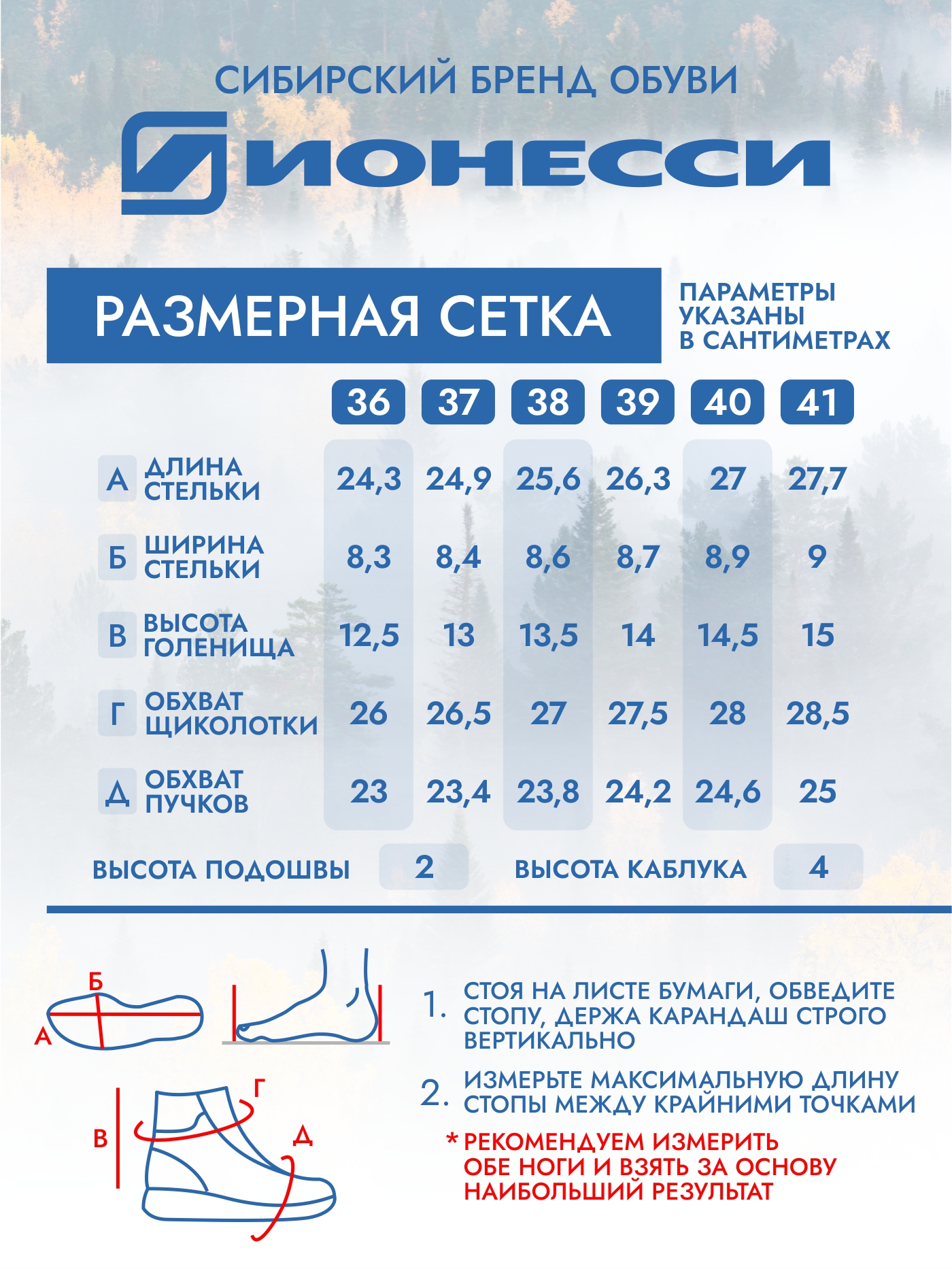 8-4443-041 Ботинки женские Ионесси