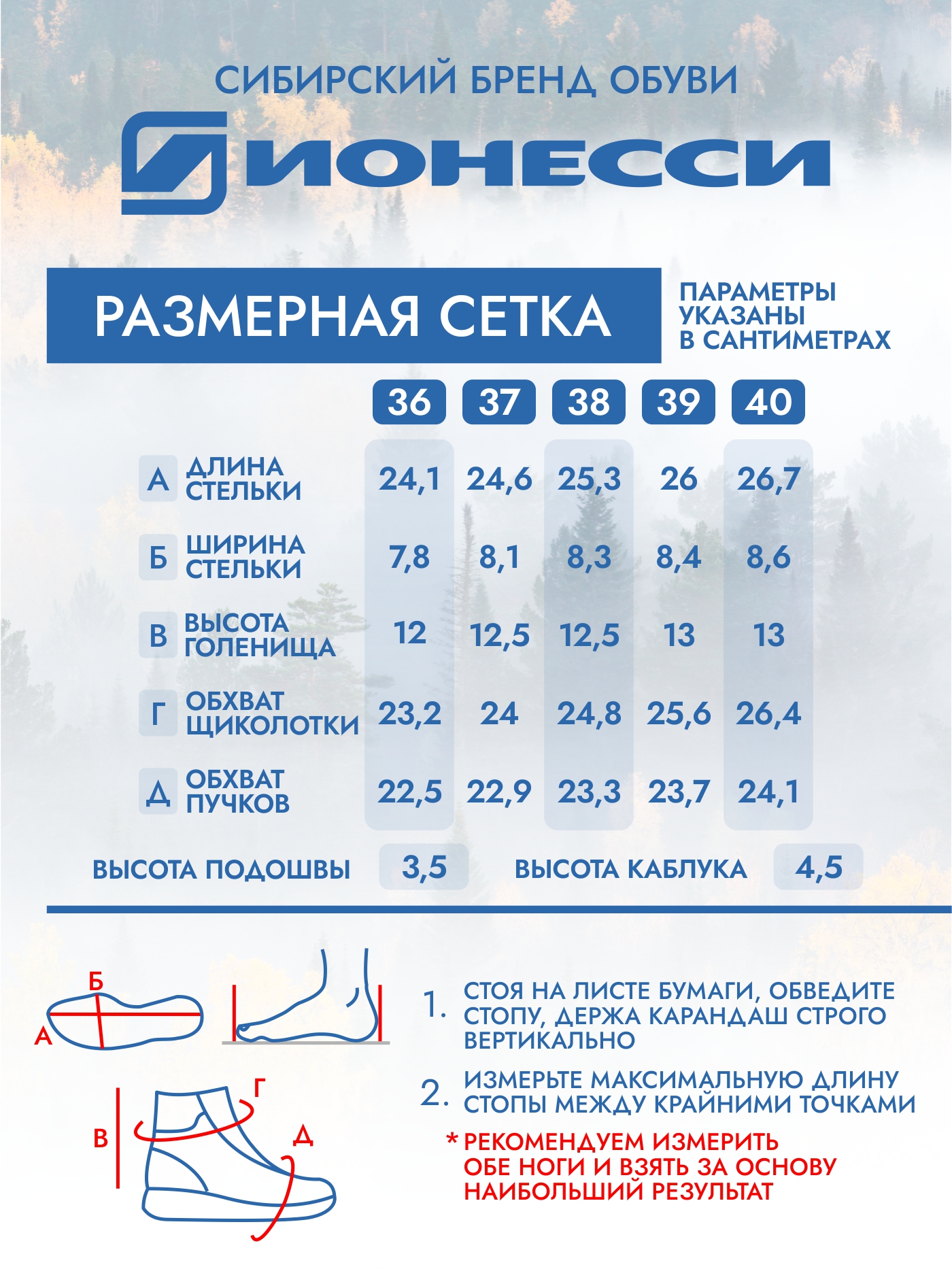 8-4407-041 Ботинки женские Ионесси