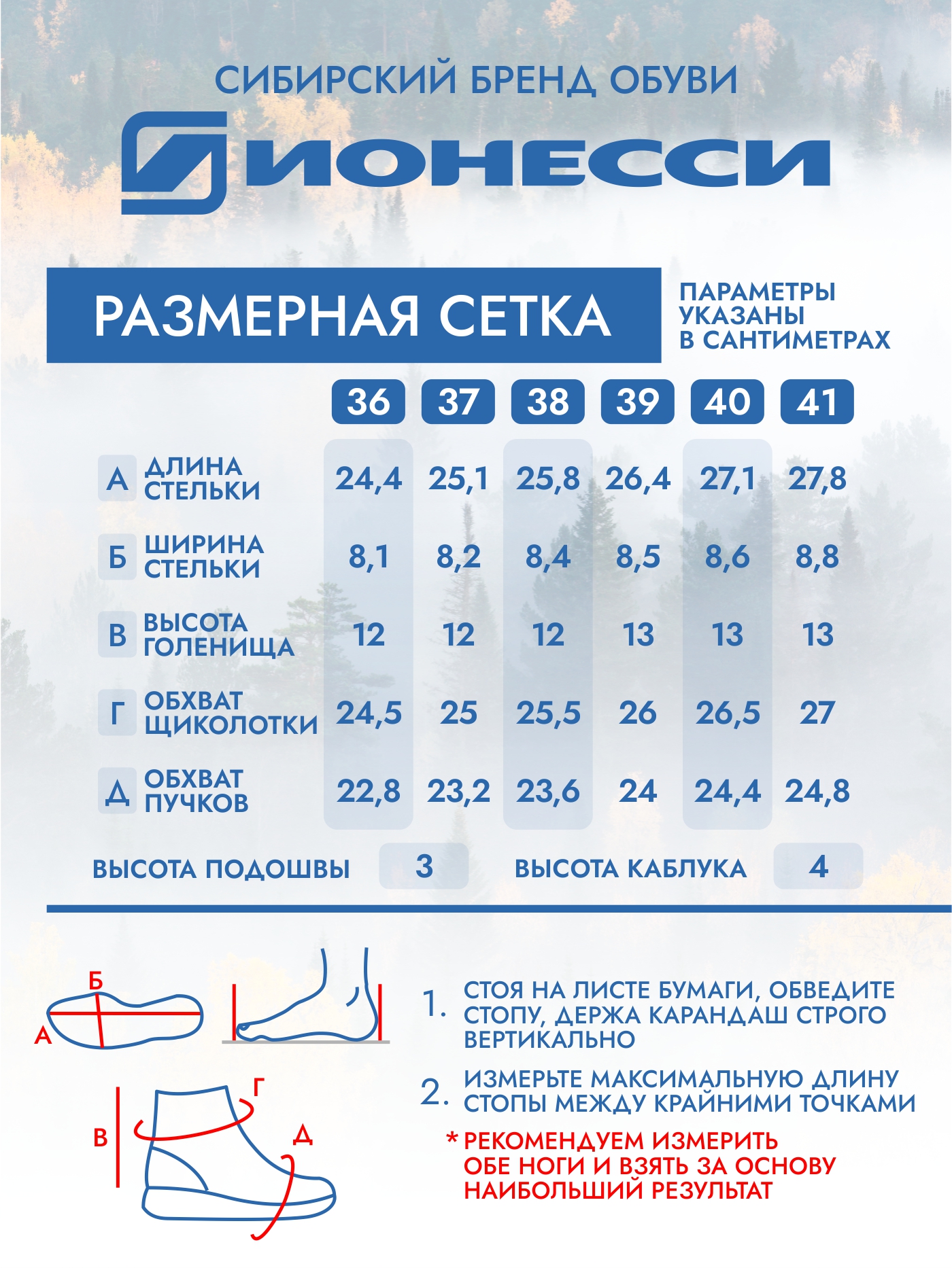 8-4431-041 Ботинки женские Ионесси